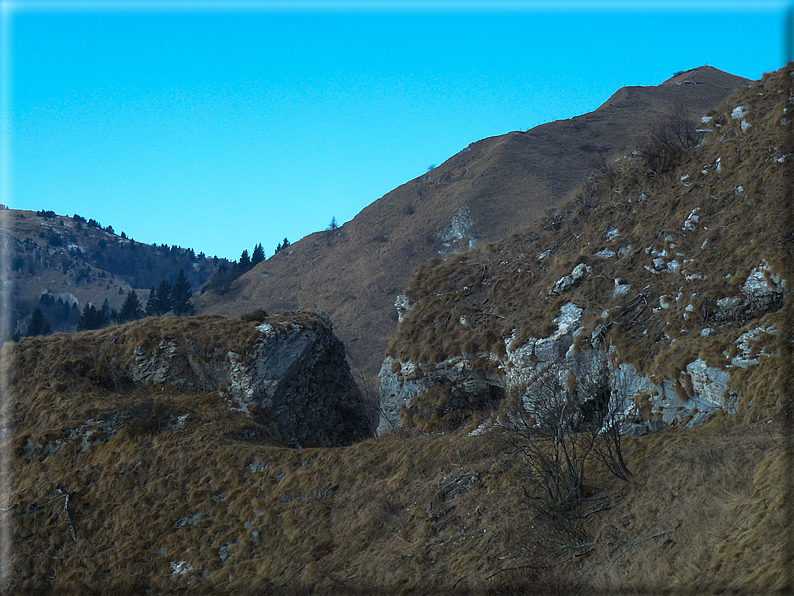 foto Salita dal Monte Tomba a Cima Grappa